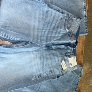 Aeropostale Light Blue Wide Leg Jeans